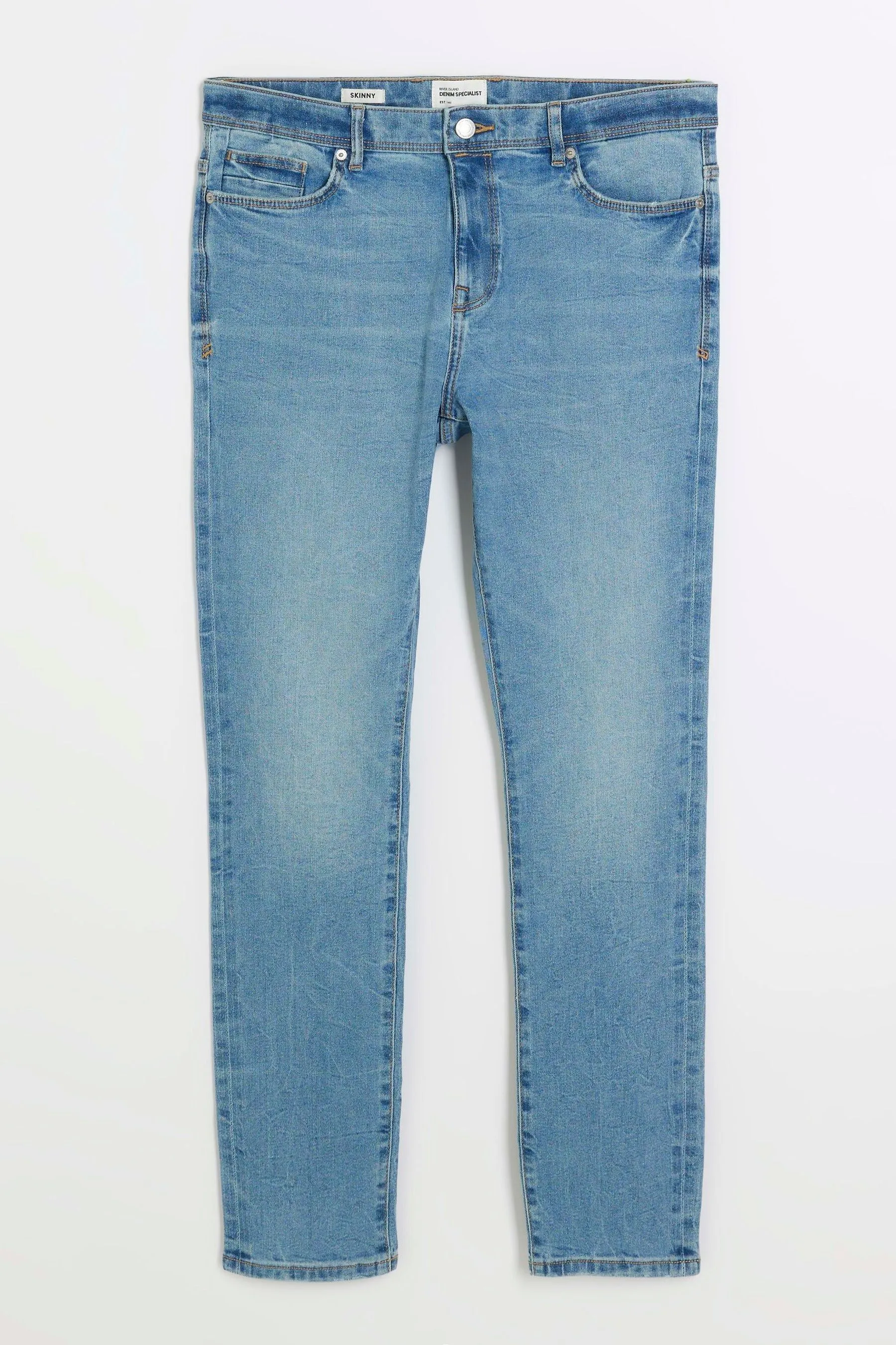 River Island - Jeans skinny lavaggio chiaro