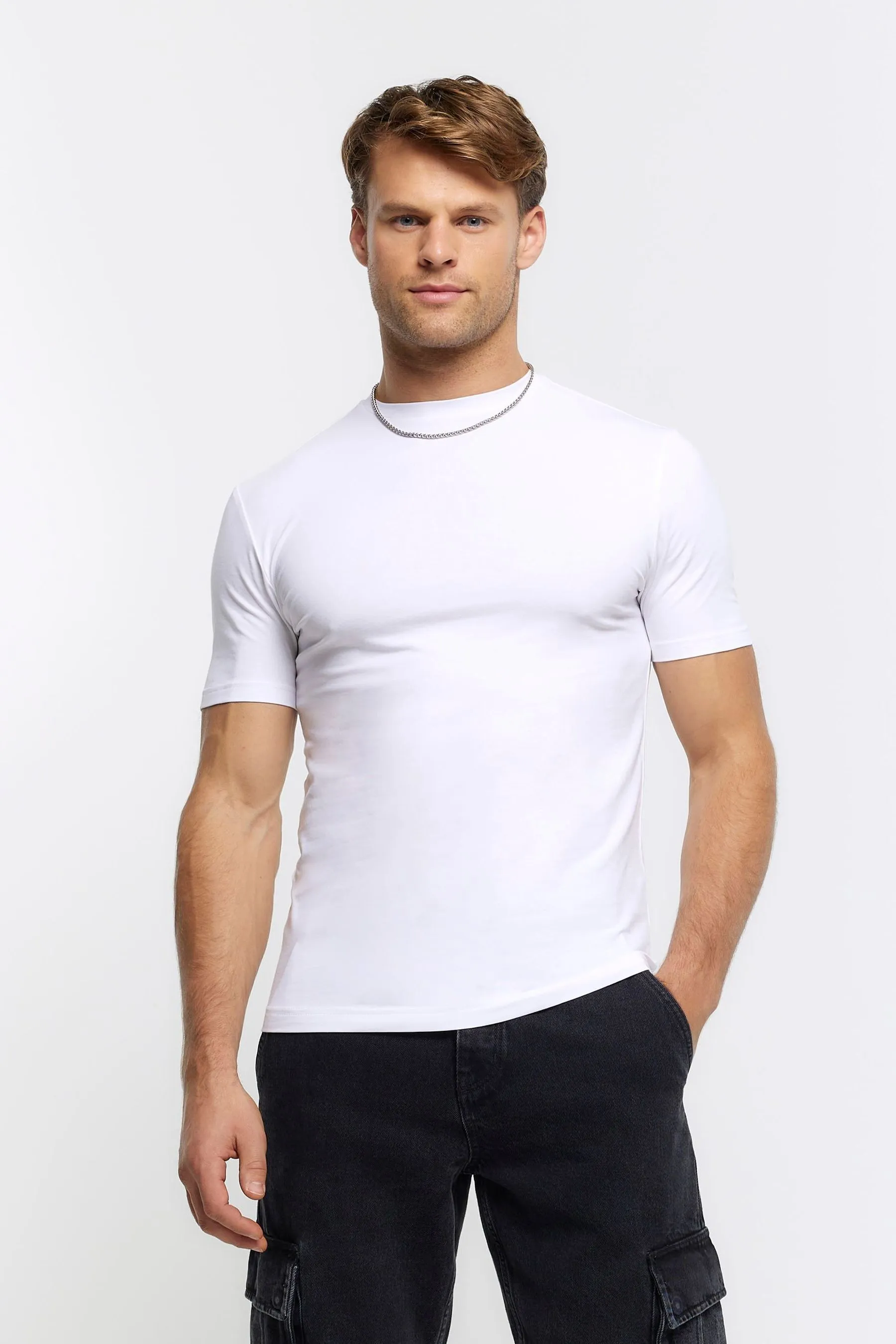 River Island Muscle Fit T-Shirt