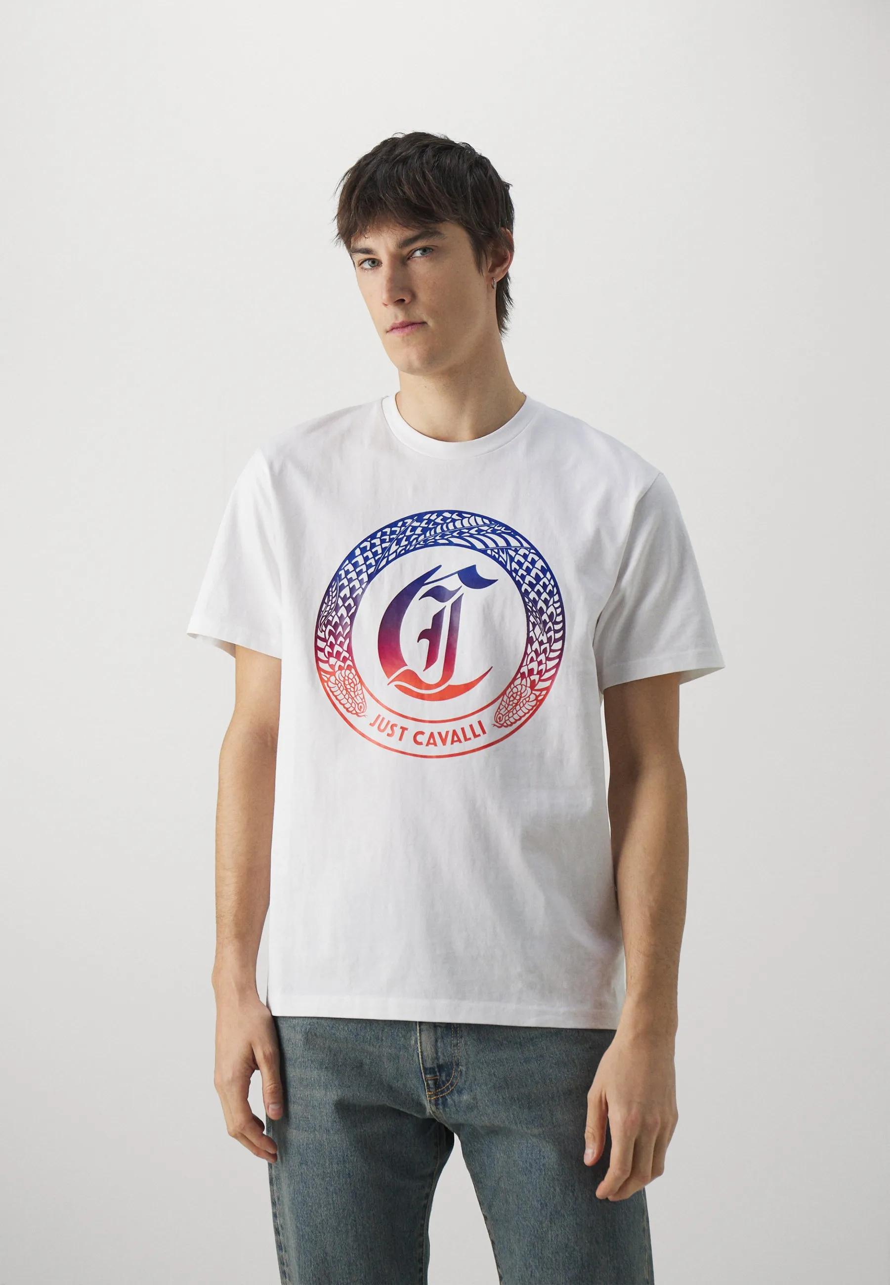 ROUND SNAKE - T-shirt con stampa