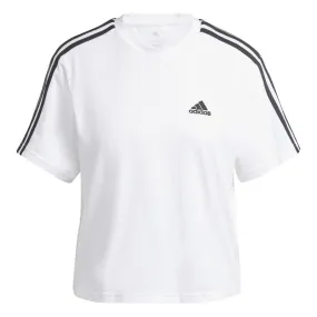 T-shirt Adidas Essentials 3-Stripes Single Jersey Crop