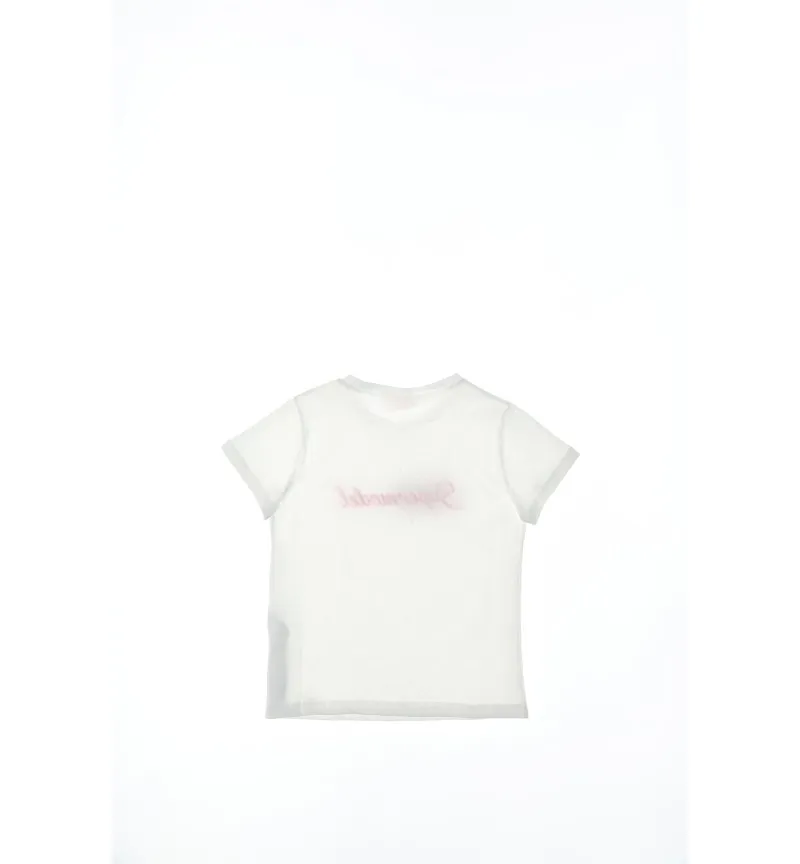 T-shirt con strass