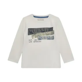  T-SHIRT GUESS. BIANCO 