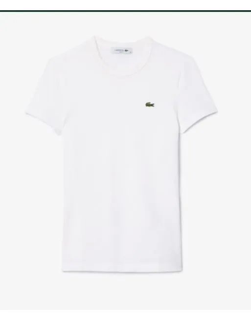 T-SHIRT LACOSTE DONNA STRETCH TF7218