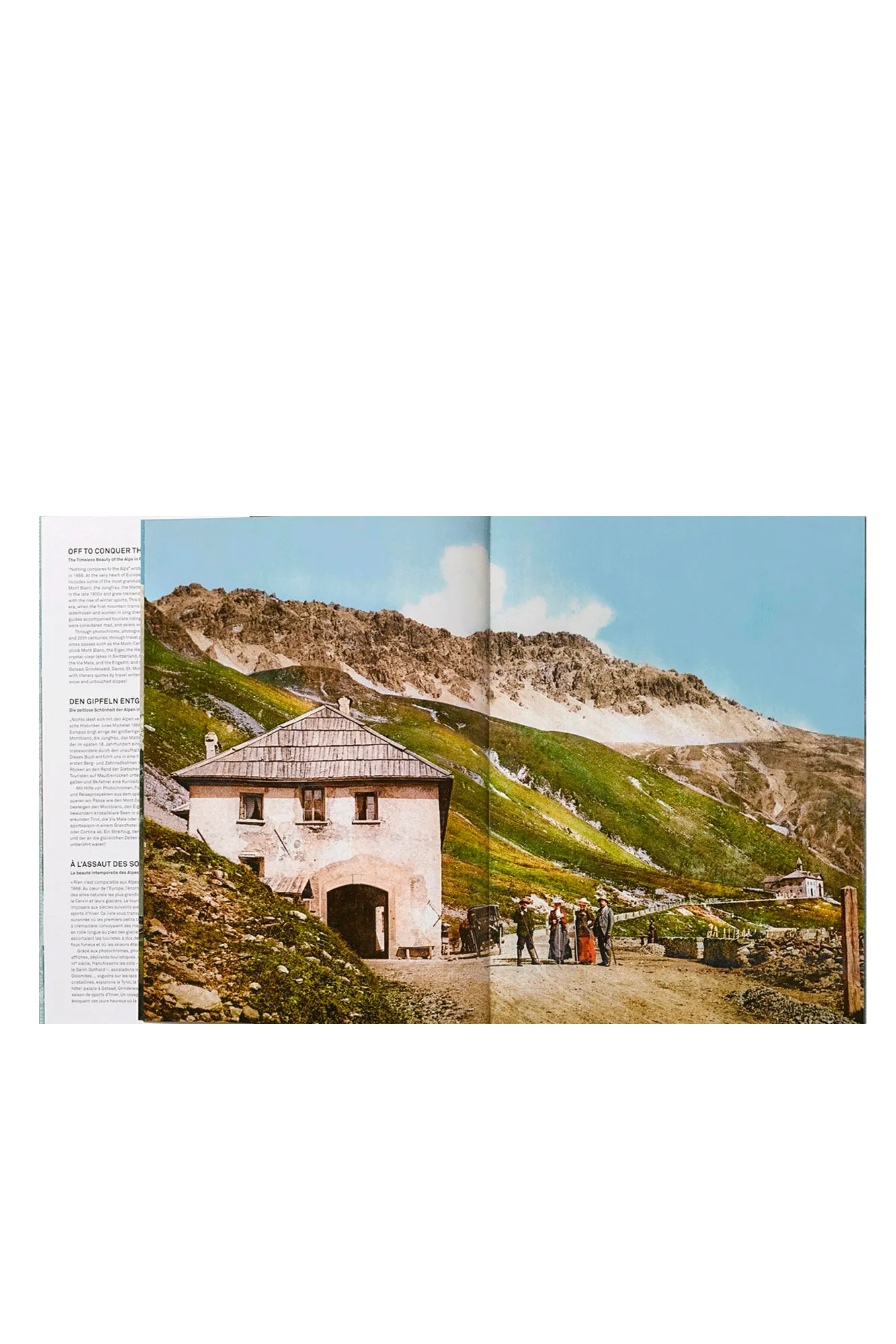 The Alps 1900. A Portrait in Color