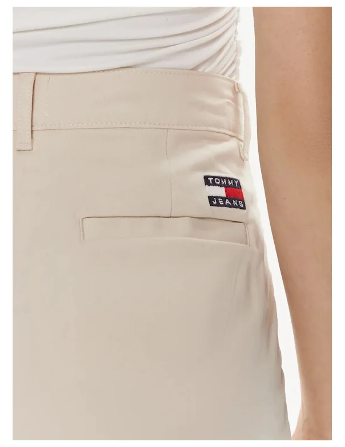 TOMMY JEANS SHORTS DONNA,TJW CLAIRE HR PLEATE