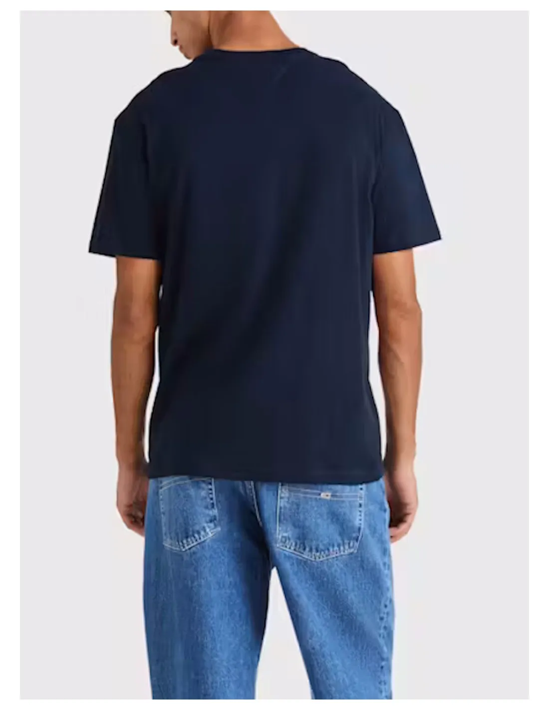 TOMMY JEANS T-SHIRT UOMO REG LINEAR LOGO