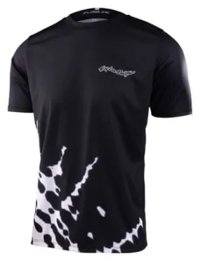 Troy Lee Designs Flowline Short Sleeve Jersey Black/White