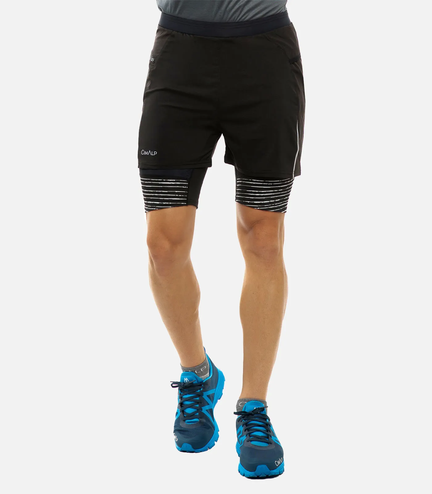 TWIN SHORTS- Uomo Pantaloncini 3D-FLEX® da Trail Running