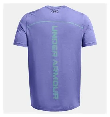 Under Armour Vanish Elite Seamless Wordmark Blue Men's Short Sleeve Jersey