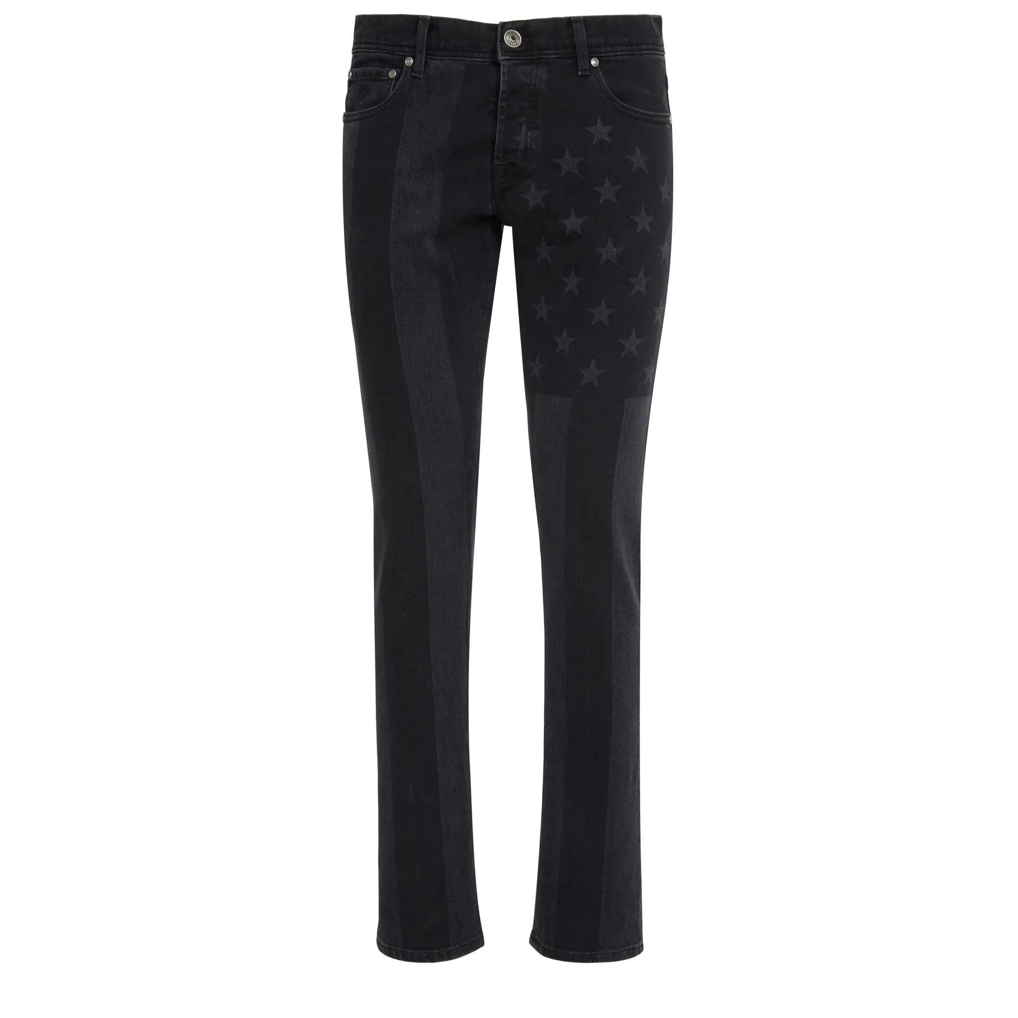 VICTORY GATE  Jeans in denim nero