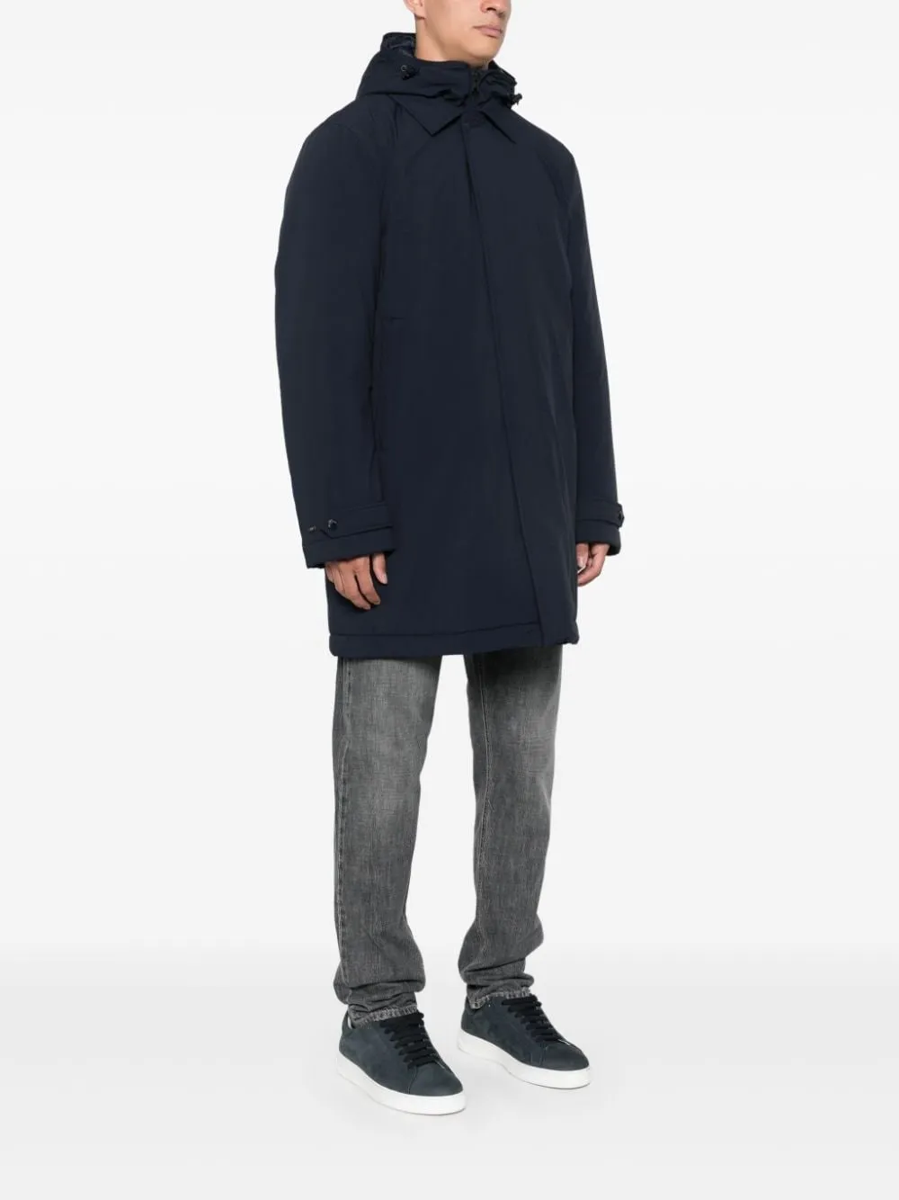 Woolrich-Cappotto con cappuccio